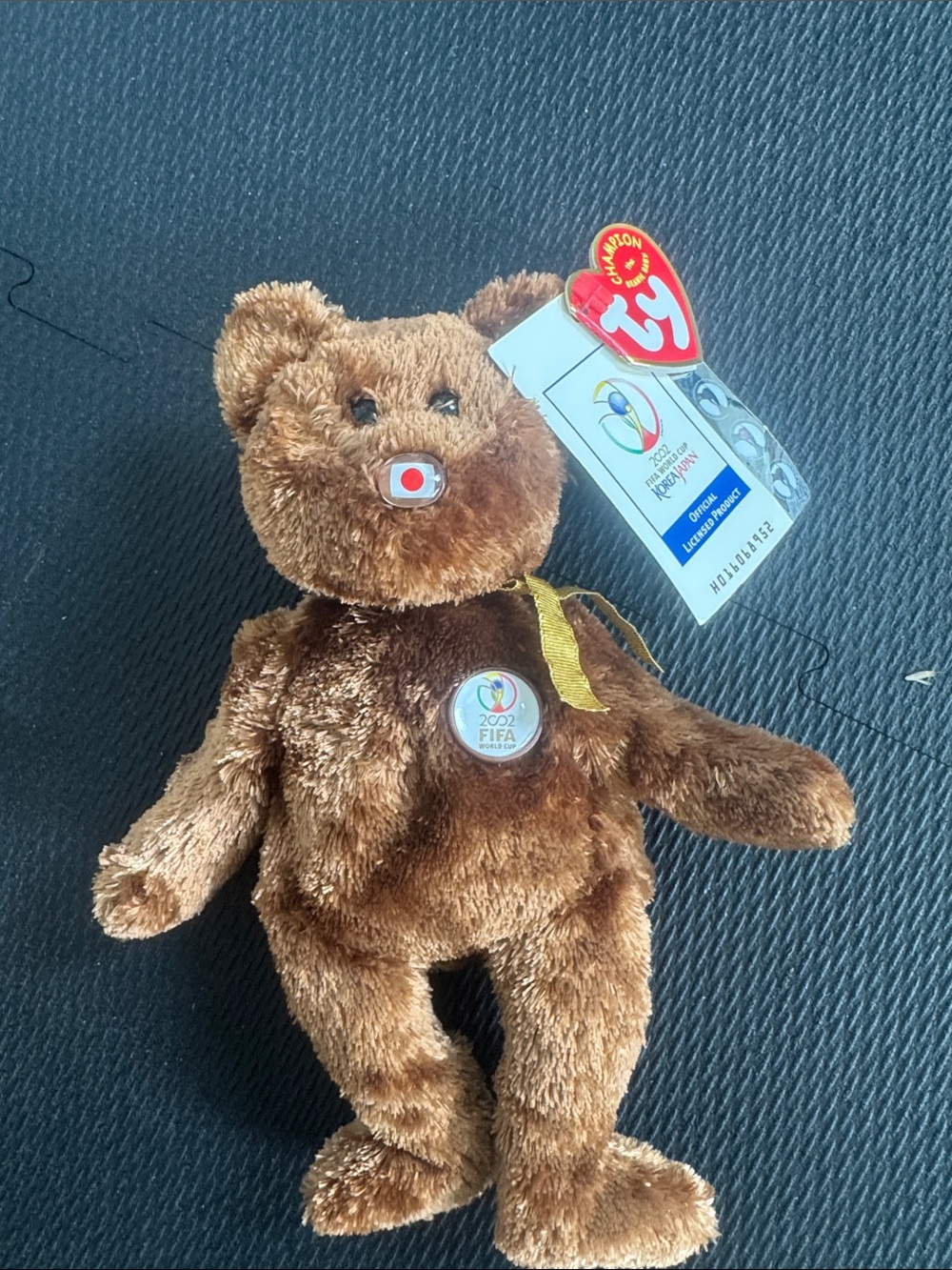 FIFA World Cup 2002 Beanie Baby with tags